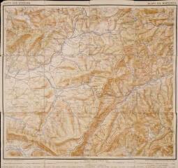 Karte der Vogesen - Blatt XIII. Markirch [Carte des Vosges - Feuillet XIII - Sainte-Marie-aux-Mines].