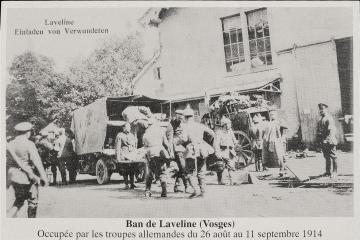 Ban de Laveline (Vosges). Occupée par les troupes allemandes du 26 août au 11 septembre 1914.