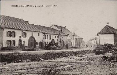 Colroy-la-Grande (Vosges) - Grande Rue.