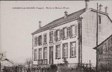 Colroy-la-Grande (Vosges) - Marie et Maison d'École.