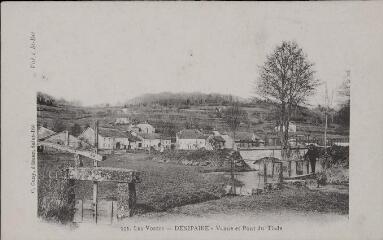Les Vosges - Denipaire - Vanne et Pont du Tiade.