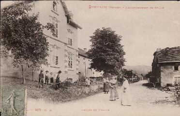Denipaire (Vosges). - Arrondissement de S[ain]t-Dié. Entré du village.