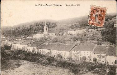 La Petite-Fosse (Vosges). - Vue générale.