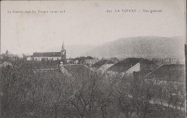 La Guerre dans les Vosges 1914-1915. La Voivre - Vue générale.