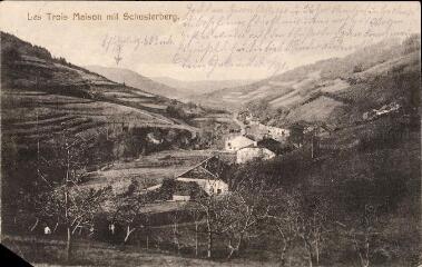 Les Trois maison mit Schusterberg.