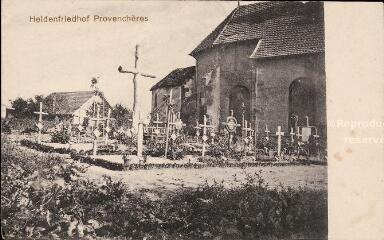 Heldenfriedhof Provenchères.