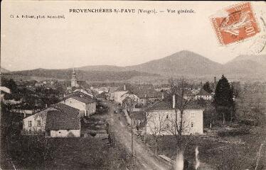 Provenchères-s/-Fave (Vosges). - Vue générale.