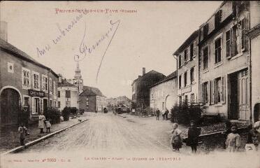 Provenchères-sur-Fave (Vosges). Le Centre - Avant la Guerre de 1914-1915.