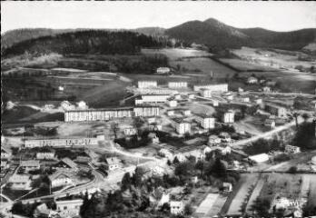 Saint-Dié (Vosges). Vue panoramique.