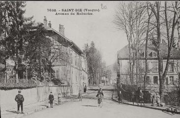 Saint-Dié (Vosges). Avenue de Robache.