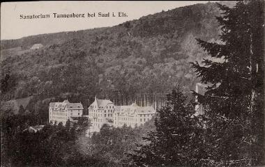 Sanatorium Tannenberg bei Saal i. Els.