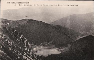 Les Vosges illustrées. Retournemer - Le Lac de Daren, au pied du Taneck.