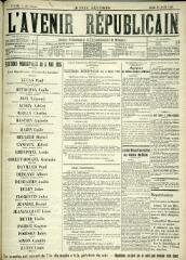 Page 1. - Elections municipales du 3 mai 1925.