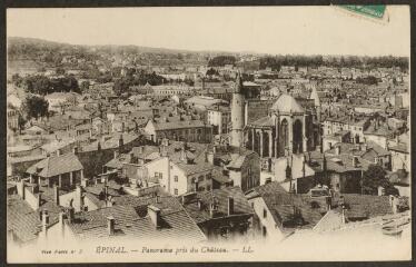 Épinal. - Panorama pris du château.