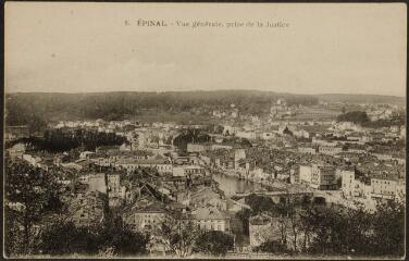 Épinal. - Vue générale, prise de la Justice.