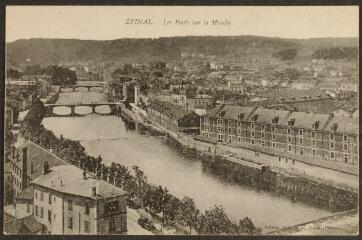 Épinal. - Les ponts sur la Moselle.