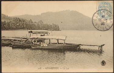 Gérardmer. - Le lac.