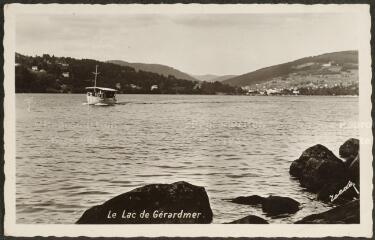 Le lac de Gérardmer.