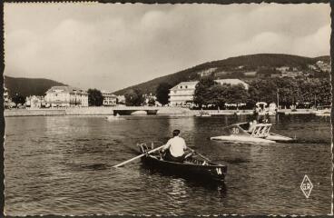 [Gérardmer]. - Le lac et l'esplanade.