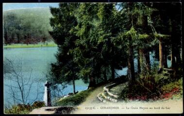 Gérardmer. - La croix Meyon au bord du lac.