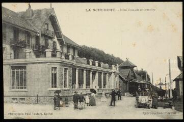 La Schlucht. - Hôtel Français et frontière.