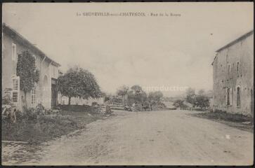 La Neuveville-sous-Châtenois. - Vue de la rue de la route.