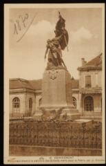 [Remiremont]. - Monument élevé à la mémoire des enfants morts pour la Patrie, par A. Gaudez.