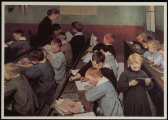 [Saint-Dié]. - La classe enfantine, par Henri Geoffroy.