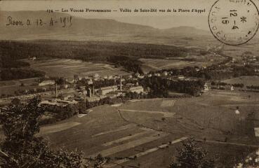 [Saint-Dié]. - Vallée de Saint-Dié vue de la Pierre d'Appel.