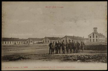 [Saint-Dié]. - Vue du quartier du 12e régiment d'artillerie.