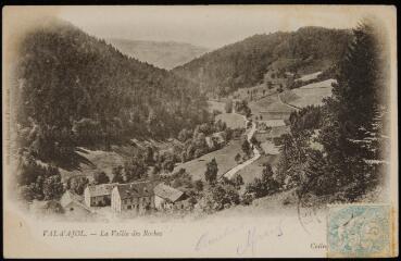 [Le Val d'Ajol]. - La vallée des Roches.