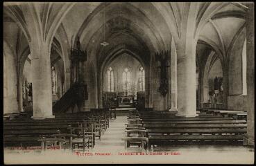 [Vittel]. - Intérieur de l'église Saint-Rémi.