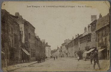 Charmes-sur-Moselle (Vosges) - Rue des Capucins.