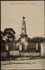 Saint-Baslemont. - Le monument.