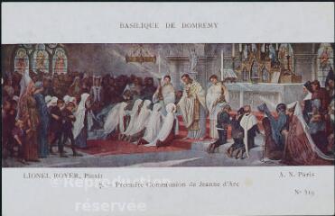 Basilique de Domrémy. - Première communion de Jeanne d'Arc.