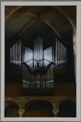 [Étival-Clairefontaine]. - Orgue de l'abbaye d'Étival - Haerpfer Erman (1969).