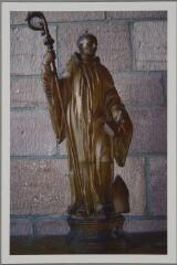 [Étival-Clairefontaine]. - Statue de saint Norbert (XVIIIe siècle).