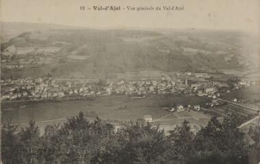 Le Val d'Ajol (Vosges). - Vue générale.