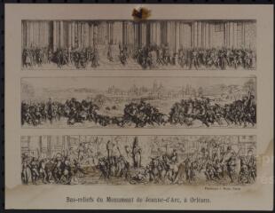 [Sacre de Charles VII ; Siège d'Orléans ; Bûcher de Rouen].