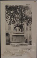Statue de Jeanne d'Arc, par Freimiet donnée par M. Osiris à la ville de Nancy (inaugurée le 28 juin 1890).