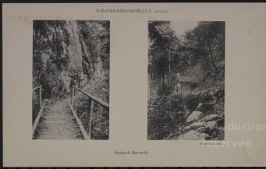 S[ain]t-Maurice-sur-Moselle. - Roches de Morteville.