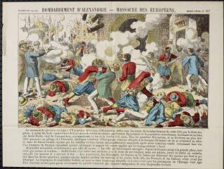 Bombardement d'Alexandrie - Massacre des Européens.