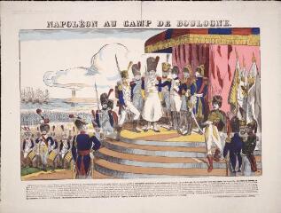 Napoléon au camp de Boulogne