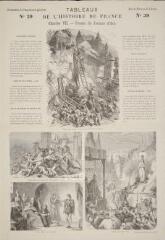 Tableaux de l'histoire de France. Charles VII procès de Jeanne d'Arc