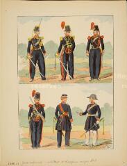 Le costume militaire IIe République - Garde nationale : artillerie et chirurgiens-majors 1848 (n° 4).
