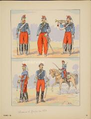 Le Second Empire - Chasseurs d'Afrique en 1862 (n° 30).