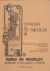 Concert de St Nicolas.