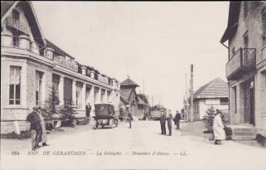 Env. de Gérardmer. – La Schlucht . – Frontière d'Alsace.