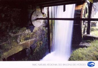 La force de l'eau. Ban-de-Laveline (Vosges). Haut-fer.
