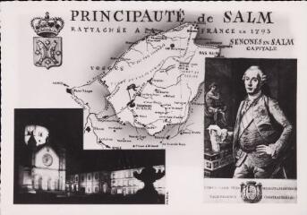 Principauté de Salm, rattachée à la France en 1793.